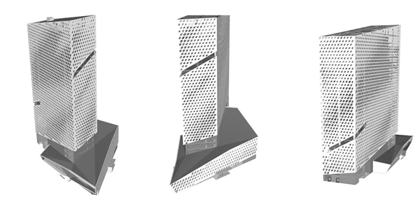 天倫集團林和項目-藝術造型鋁單板4