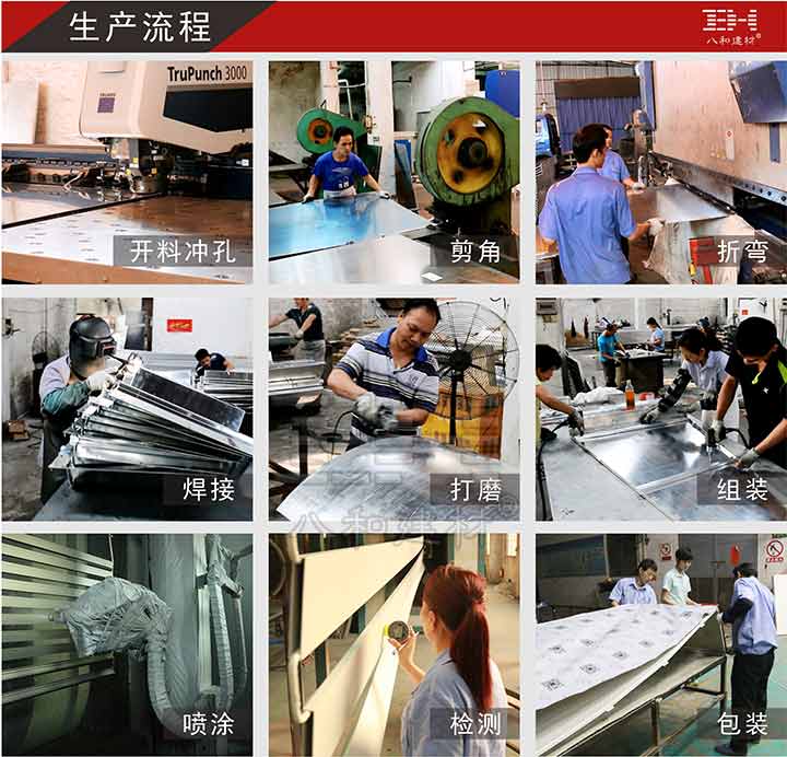 氟碳鋁單板廠家生產流程